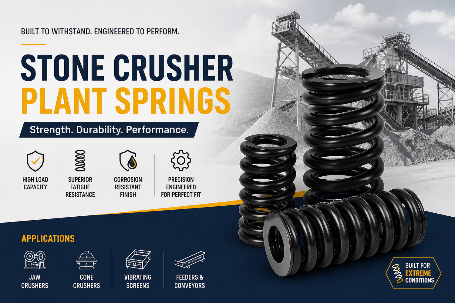 Stone Crusher Plant Springs
